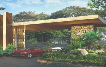 Gerbang perumahan Wijaya Town House