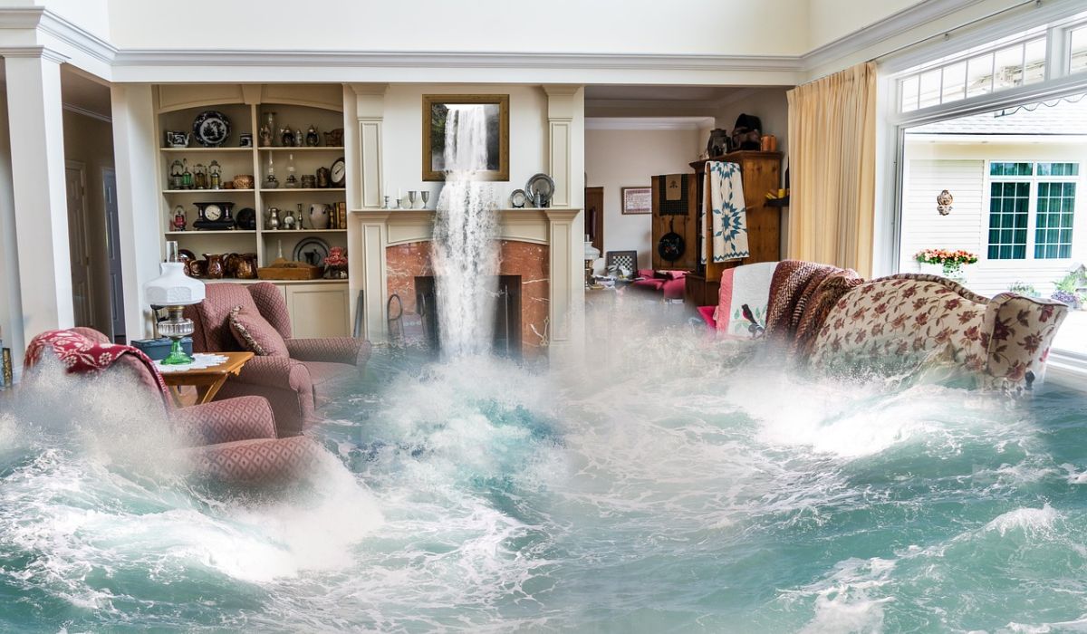 Ilustrasi rumah bebas banjir